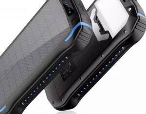 Portable Solar Power Bank - MUST BE QI CERTIFIED