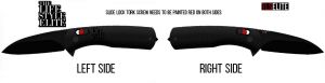 Custom all black M390 steel pocket knife (read thr