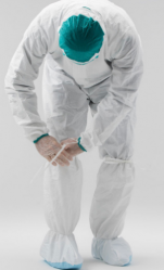 Tyvek boots cover for clean room anti static