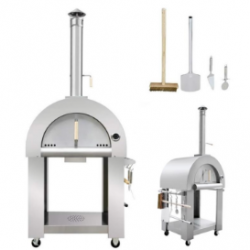 Outdoor Stainless steel wood burning pizza oven