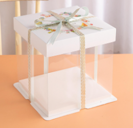 Cheap Price Custom Recycle Craft Paper Cake Box Fo