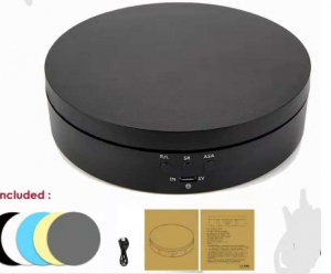 turntable with 5 background 360