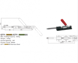  I want to order various types of toggle clamps, p