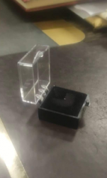 Cheap Price Transparent Plastic Badge Boxes Magnet