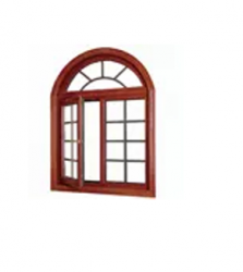 material of aluminium arched casement window with 
