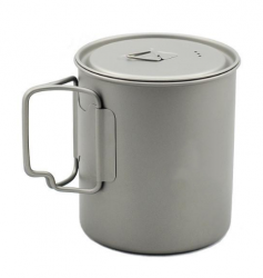 750ml Titanium Cup with lid