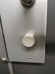 HDSAFE aluminum glass door locks handle set black 