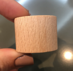 wooden covers jar
