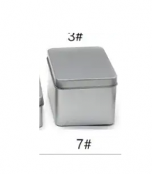 Custom Wholesale Rectangular Metal Gift Box Tin Pa
