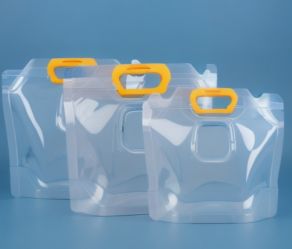 Custom 1.5L 2.5L 5L Plastic Liquid Packaging Bag S