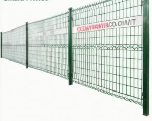 Home Outdoor Decorative 3D Curved Welded Wire Mesh