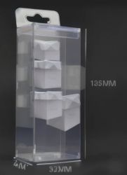 Transparent Plastic Printed PVC Box Display Packag