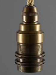 E14 Brass Lampholder Pendant Light Socket Fittings
