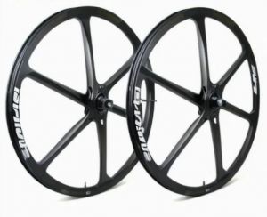 Carbonbikekits 27.5er 6 Spokes carbon mtb wheels c