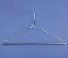 metal wire coat hanger 16" 2.3mm for sale
