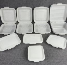 Z9 Biodegradable disposable cornstarch lunch box r