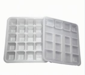 Disposable PP Plastic Compartment Frozen Food Tray