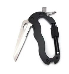 5-in-1 survival tool keychain multitool includes s