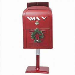  Decorative Metal Mailbox Tabletop Decor Christmas