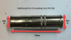  Esab Nozzle for CO2 welding Torch PSF 25